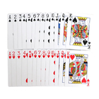 New Creative High Luxury Gold Foil 310g Black Core paper Playing Cards for Spring Festival Board Games