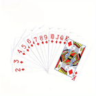 Custom Logo Design Full Colors Printing Advertising Playing Poker Cards With Gift Box For Board Game